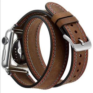 BRAND NEW Apple Watch 42mm double wrap band